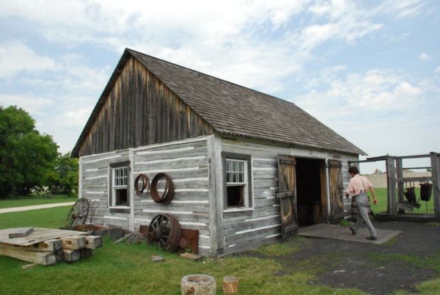 Blacksmith's shack